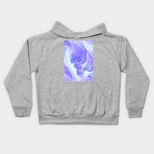 Glacial Mass. Frozen Abstract Art. Kids Hoodie